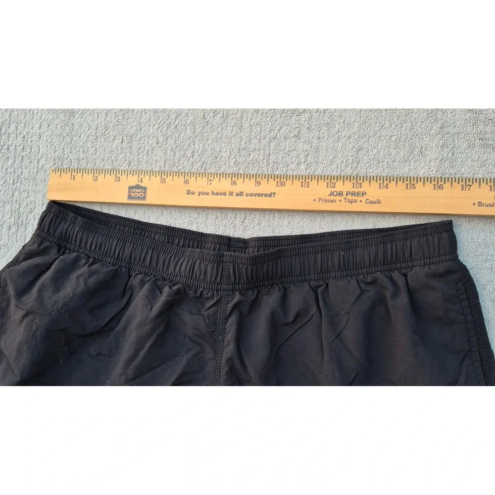 Tommy Bahama Relax Mens Black Swim Trunks Board Shorts Mesh Liner L 5in Inseam